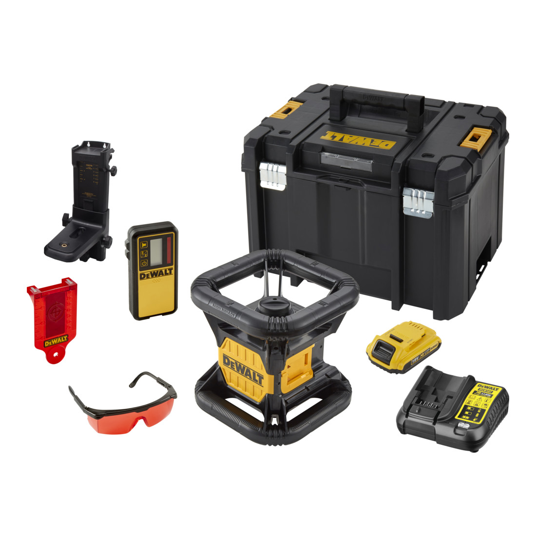 DEWALT Laser a rotazione completamente automatico 18 V fino a 457 m