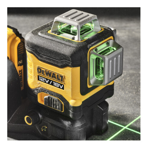 DEWALT Laser multilinea verde 3x360 18V