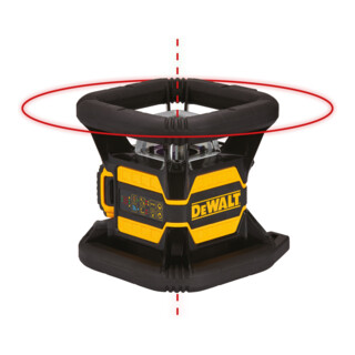DEWALT Laser rotante rosso DCE080D1RS-QW