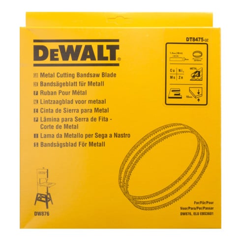 DEWALT lintzaagblad 2215x6x0,6 mm 1,4 mm DT8475-QZ