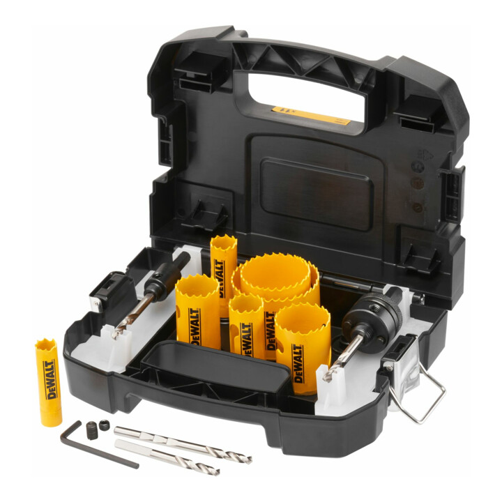 DEWALT Lochsägen-Set BIM Elektriker, 11-tlg.