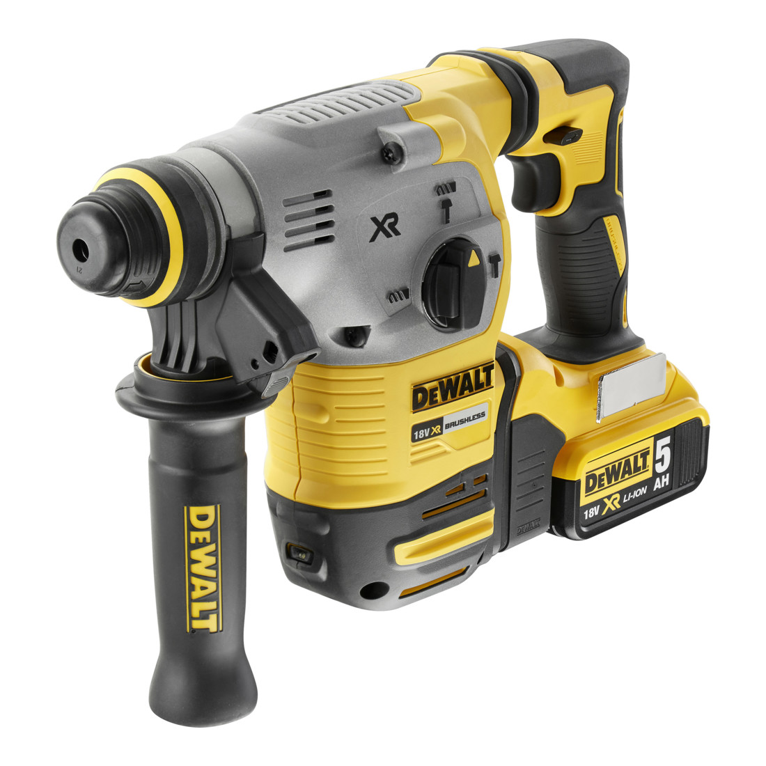 DEWALT Martello combinato a batteria 26 mm / 18 V / 5,0 Ah DCH283P2-QW