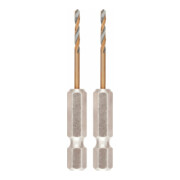 DEWALT metaalboor HSS-G, 2x2mm, zeskantig-3