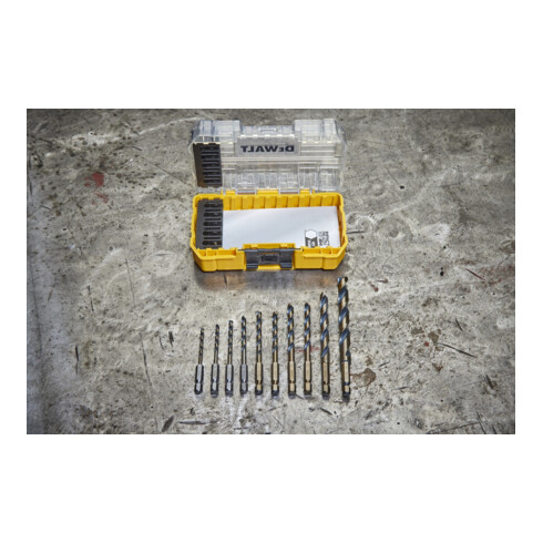 DEWALT Metaalboren set HSS-G 10 stuks hex.