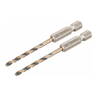 DEWALT Metallbohrer HSS-G, 2x3mm, Sechskant