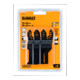 DEWALT Multi Tool Zubehör Kit 3PC Set DT20713-QZ-4