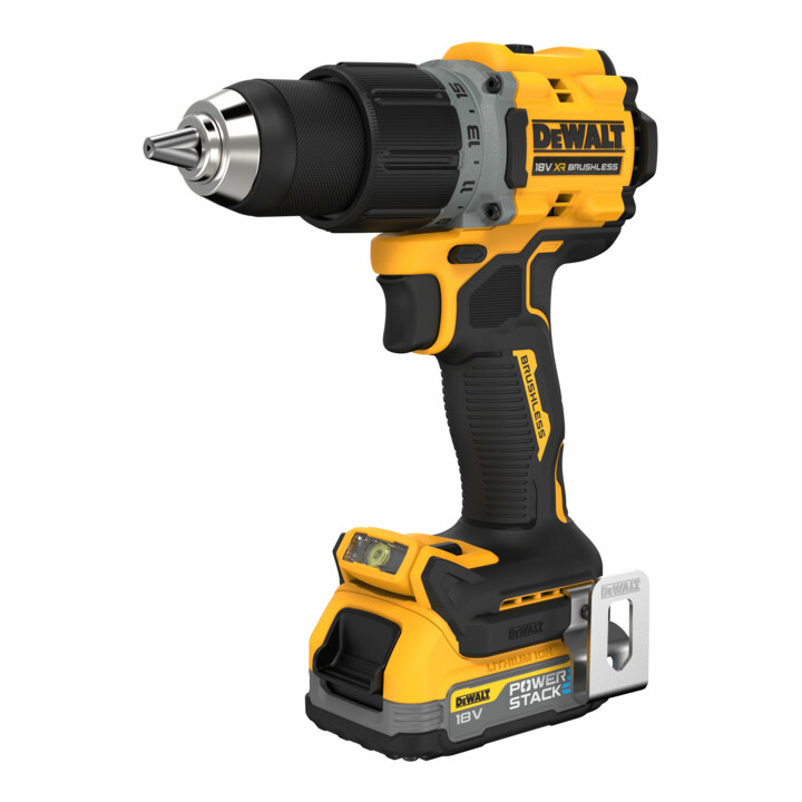 DEWALT Perceuse-visseuse sans fil 18V avec 1 batterie Powerstack 18V / 1,7 Ah
