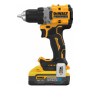 DEWALT Perceuse-visseuse sans fil 18V avec 2 batteries 18 V / 5 Ah Powerstack-4