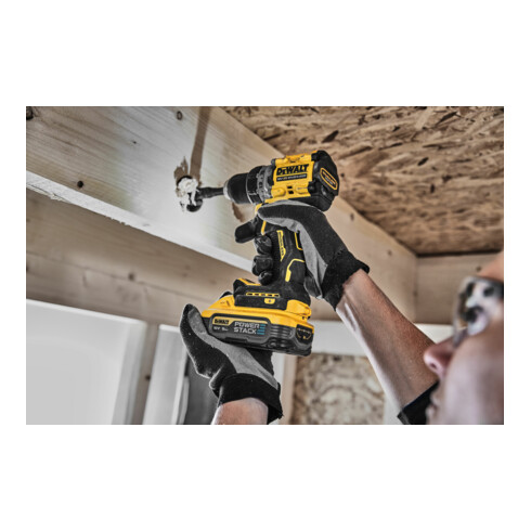DEWALT Perceuse-visseuse sans fil 18V avec 2 batteries 18 V / 5 Ah Powerstack