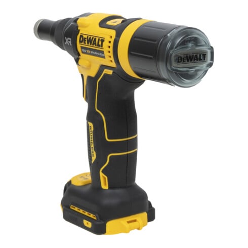 DEWALT Pistola per rivetti a batteria, 18 V, versione base, 2,4 - 4,8 mm