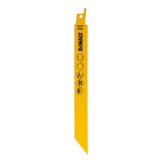 DEWALT reciprozaagblad BIM metaal 203 mm DT2323-QZ