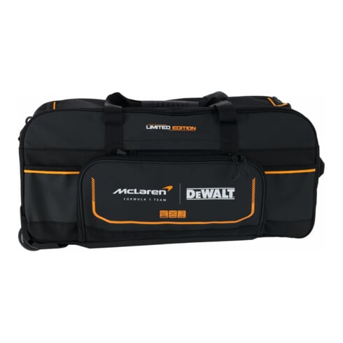 DEWALT Reisetasche mit Rollen und Teleskopgriff MCLAREN Design (Duffle Bag)