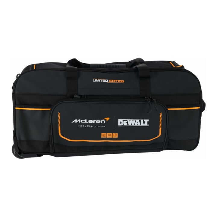 DEWALT Reisetasche mit Rollen und Teleskopgriff MCLAREN Design (Duffle Bag)