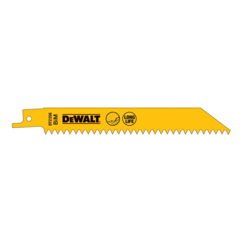 DEWALT Sabre zaagblad BIM gipsplaat 152mm