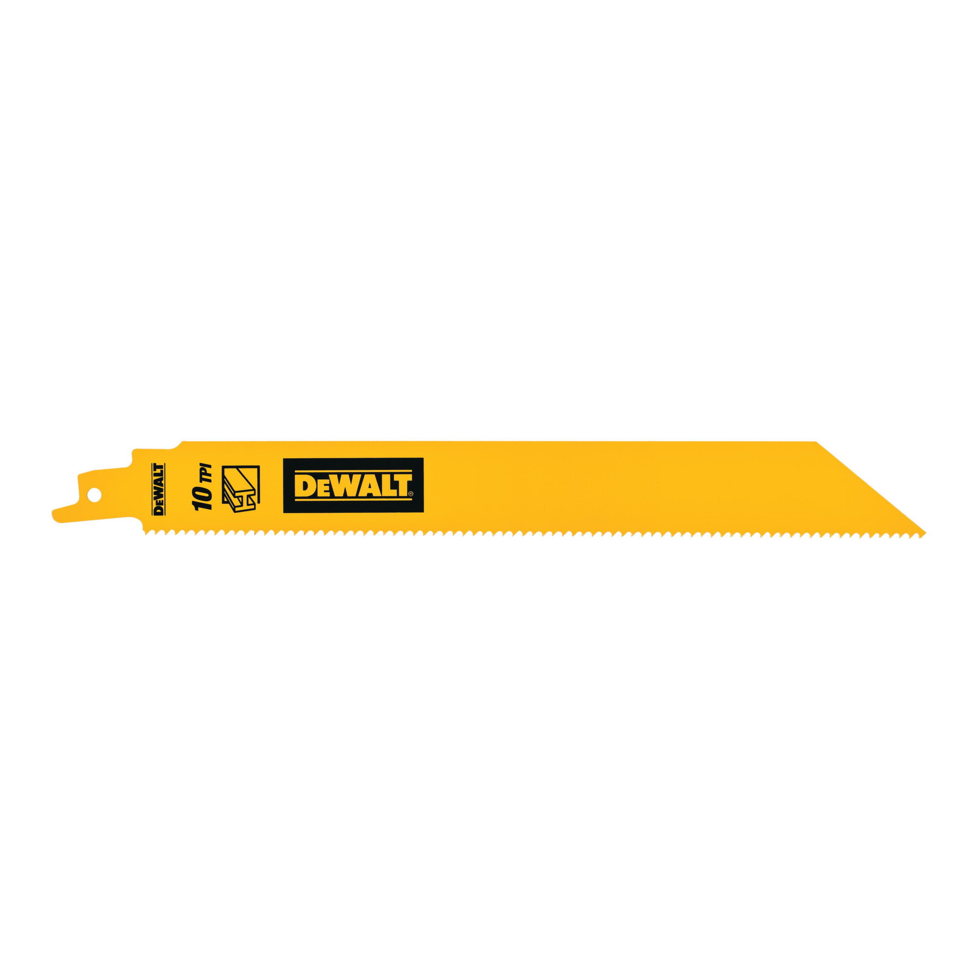 DEWALT Säbelsägeblatt BIM 1Z Metall 228mm 10TPI