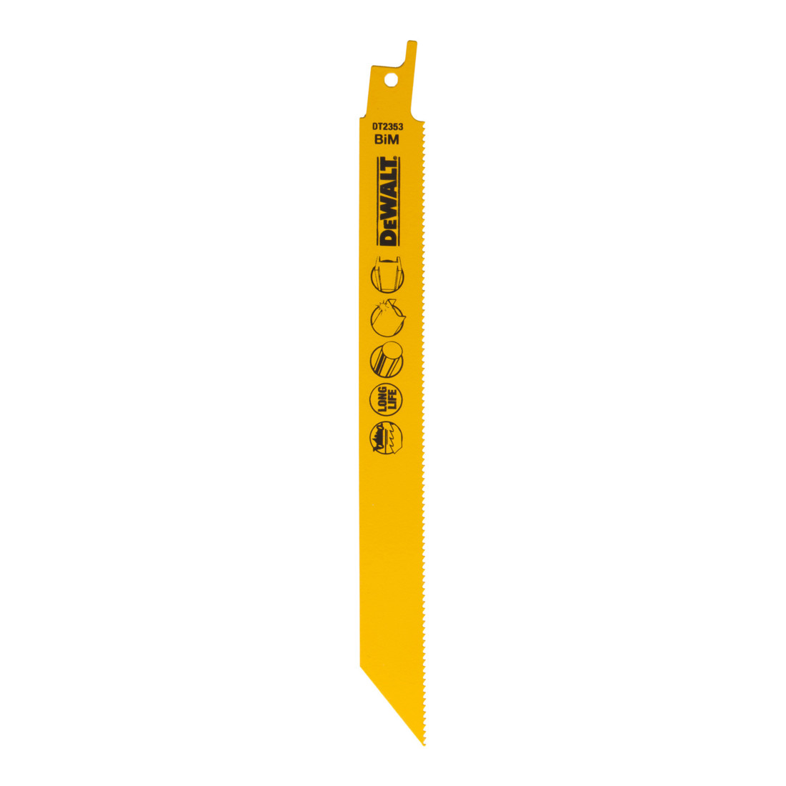 DEWALT Säbelsägeblatt BIM Metall 203 mm DT2323-QZ