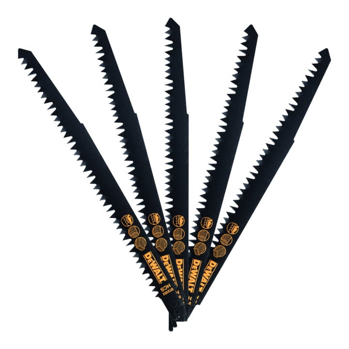 DEWALT Säbelsägeblatt HCS Holz 240 mmk DT2352-QZ
