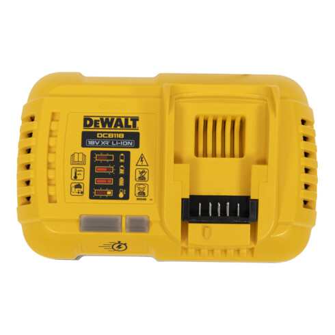 DEWALT Schnellladegerät für 54 bzw. 18 V DCB118-QW