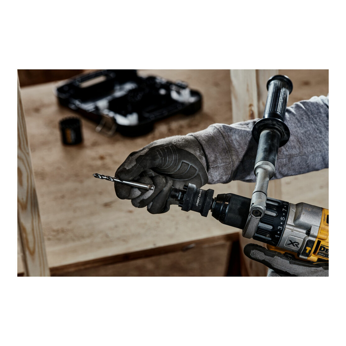 DEWALT Schnellwechselhalter Lochsäge 32-210mm