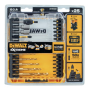 DEWALT Set di bit e punte 25 pz. resistente agli urti HSS-G DT70735T-QZ-3