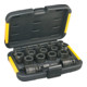 DEWALT Set di chiavi a bussola 17 pz. resistenti agli urti-1