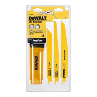 DEWALT Set di lame per seghe a gattuccio, 6pz. DT2444-QZ