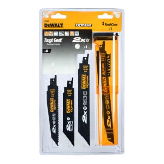 DEWALT Set di lame per seghe a gattuccio Extreme, 8pz.