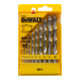 DEWALT Set HSS-G 1-10, 10pz., DT5921-QZ-1