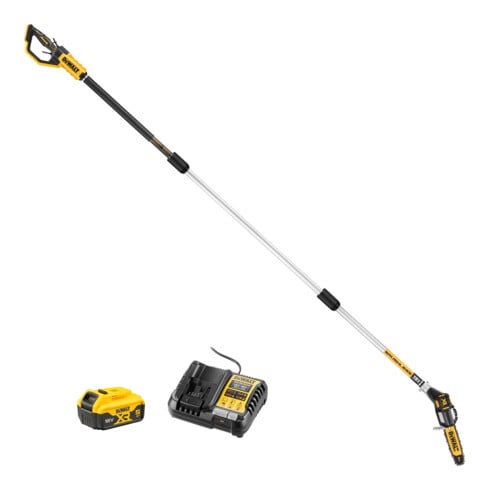 DeWalt Set Taille-haies sans fil 18V + Batterie 5Ah + Chargeur 4A