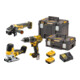 DEWALT Set trapano avvitatore a percussione cordless 18V / 5Ah DCD 796, DCG 405, DCS 335, DCB 184-1