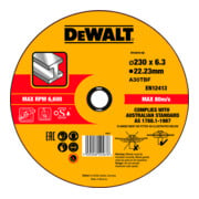 DEWALT slijpschijf metaal geslingerd-1