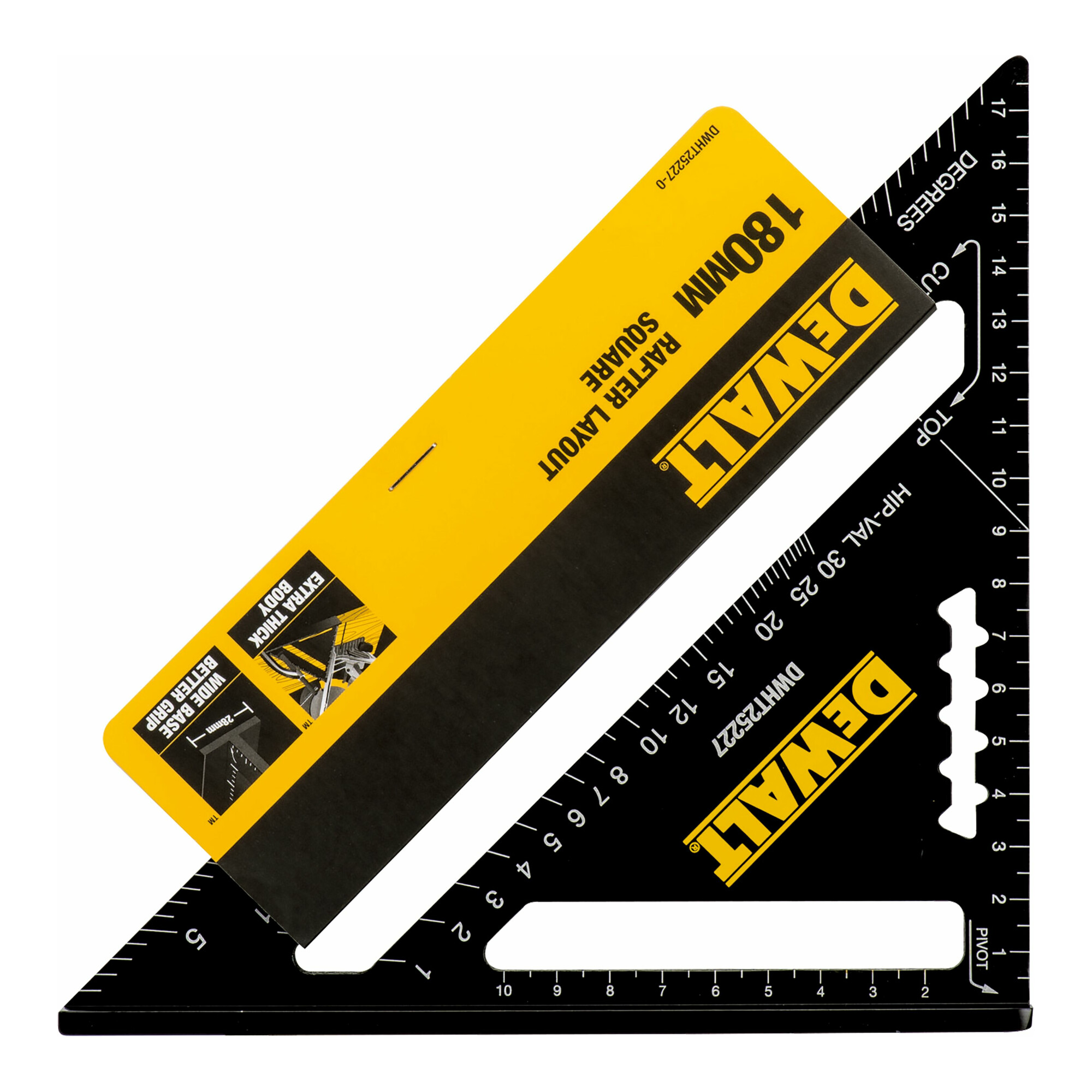 DEWALT Speed Square-Anschlagwinkel 18cm DWHT25227-0