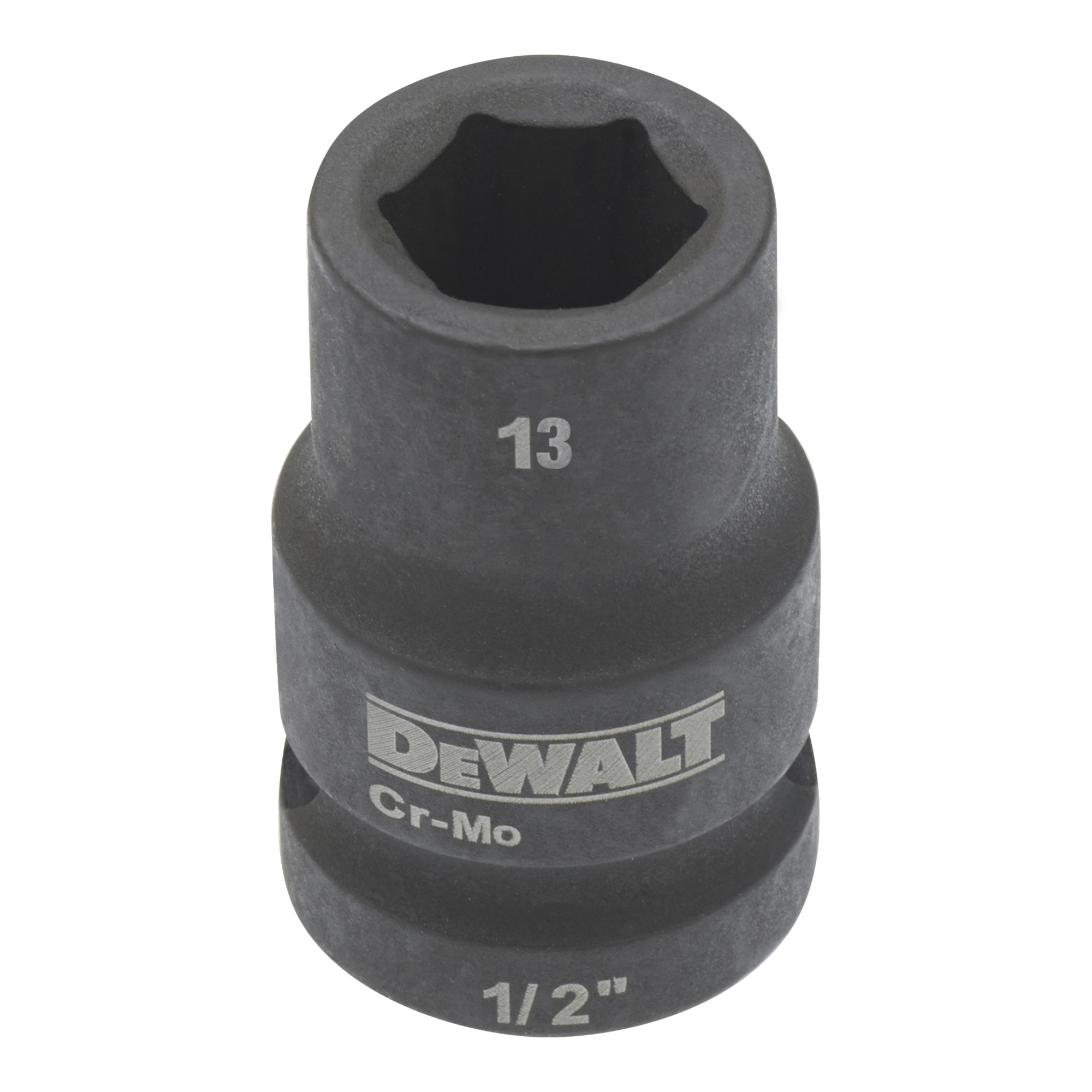 DEWALT Steckschlüssel kurz 13mm 1/2 schlagfest