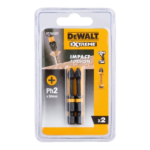 DEWALT Torsion bit slagvast Pz3 50mm 5st - DT7392T-QZ