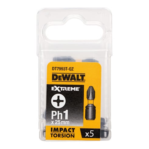 DeWalt Torsion Bit impact Pz3 50mm 5pcs - DT7392T-QZ