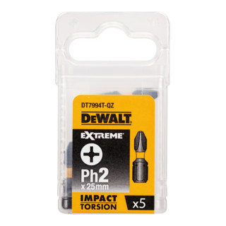 DeWalt Torsion Bit impact Pz3 50mm 5pcs - DT7392T-QZ