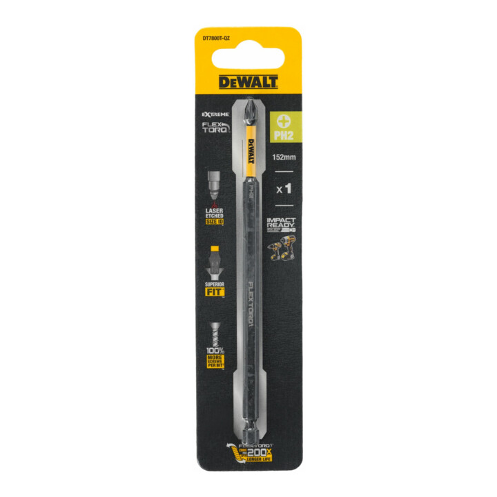 DEWALT Torsion Bit schlagf. PH2 152mm