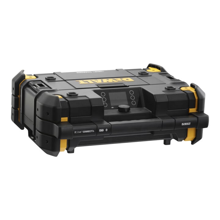 Set DeWalt TSTAK Akku- u.Netzradio mit Ladefunktion DWST1-81078-QW + Ersatz-Akku DCB184-XJ