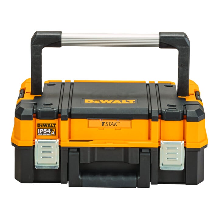 DEWALT TSTAK I Boîte à outils robuste et compacte avec protection IP54 et garniture en mousse (volume 27l)