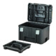 DEWALT TSTAK VI Tiefe Werkzeugbox mit herausnehmbarer Trage mit IP54 Schutz (44l Volumen)-1