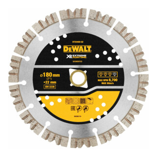 DEWALT XR EXTREME RUNTIME Diamanttrennscheibe