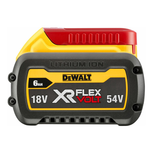 DEWALT XR Flexvolt accu-startset, 54V / 162 Wh, incl. 2x accu en 1x snellader DCB118-QW, compleet in T STAK™-box II