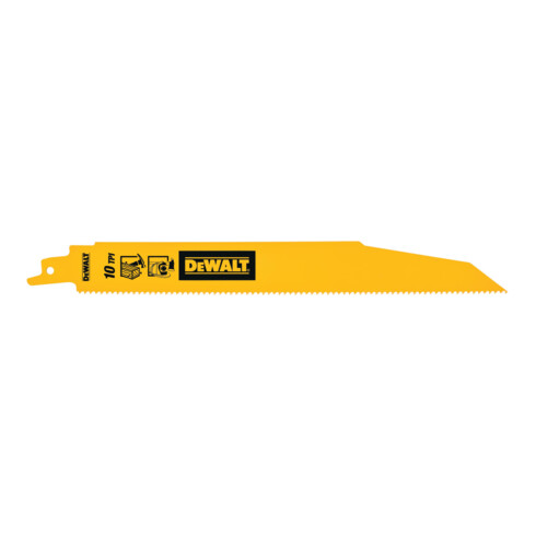 DEWALT zaagblad BIM Universeel 203mm 5-10TPI