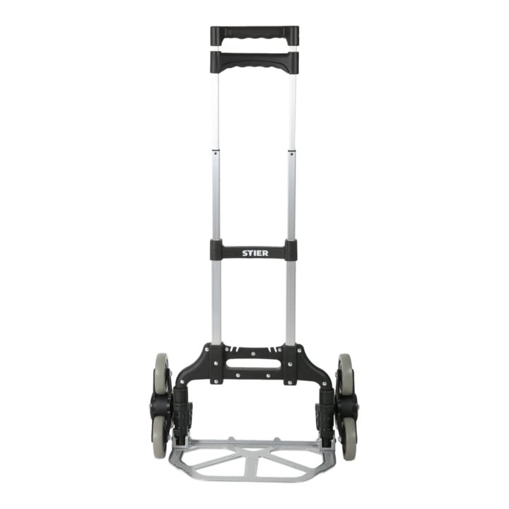 Diable à 3 roues-étoiles en aluminium STIER, pliable 70 kg