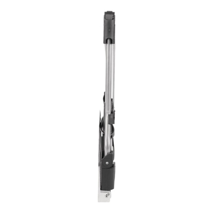 Diable de transport pliable tube en acier aluminium H. 1030 mm L. pelle 250xl490