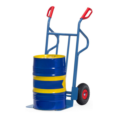 Diable en tube d'acier fetra B1216L, charge max. 350 kg