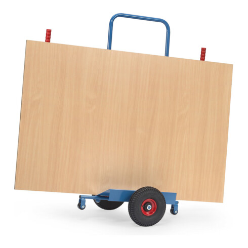 Diable porte-panneaux fetra 1076 charge max. 350kg plateau 50x20cm