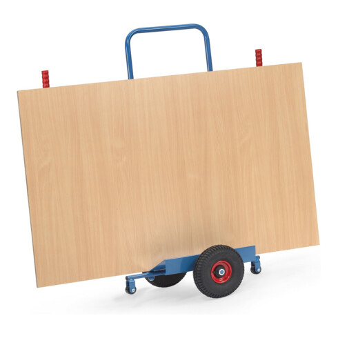Diable porte-panneaux fetra 1076 charge max. 350kg plateau 50x20cm