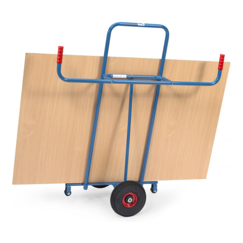 Diable porte-panneaux fetra 1076 charge max. 350kg plateau 50x20cm