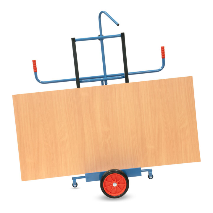Diable porte-panneaux fetra 2075 charge max. 400kg plateau 50x20cm